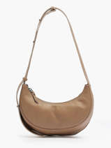 Sac Bandoulire S Sosoomao Cuir Etrier Beige sosoomao ECSO057S