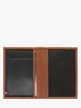 Leather Document Holder Madras Etrier Brown madras EMAD429-vue-porte