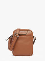Leather Flandres Crossbody Bag Etrier Brown flandres EFLA729S